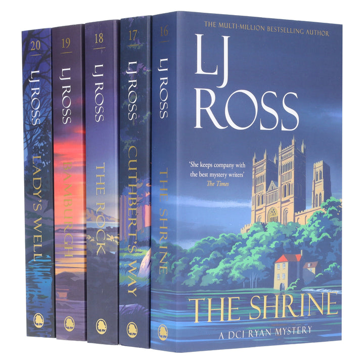 The DCI Ryan Mysteries (Book 16-20) By LJ Ross 5 Books Collection Set - Fiction - Paperback