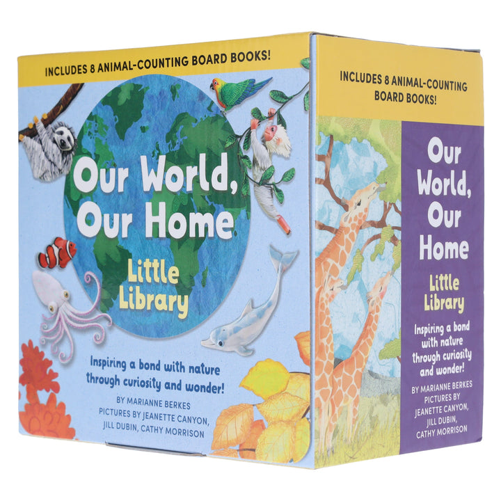 Our World, Our Home Little Library Collection by Marianne Berkes 8 Books Box Set - Ages 3+ - Board Book