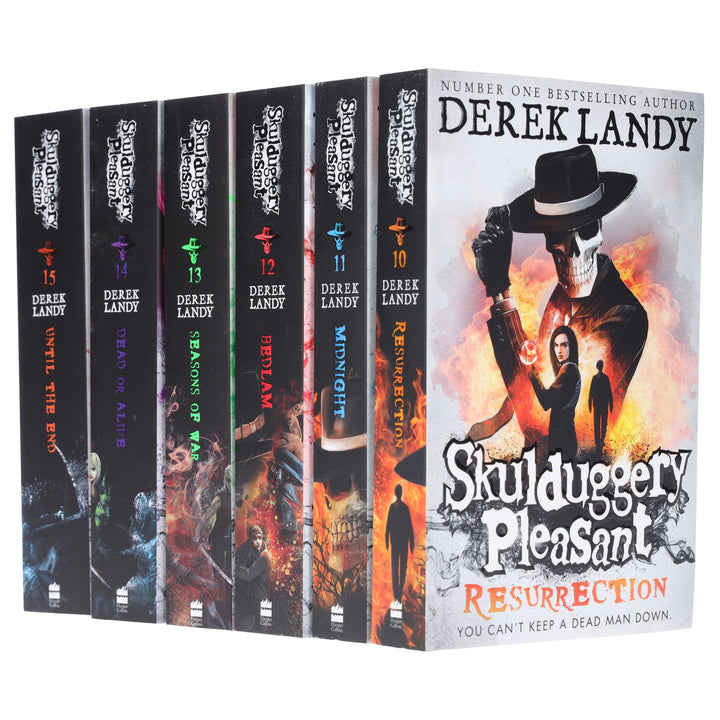 Skulduggery Pleasant Series (Book 10-15) by Derek Landy 6 Books Collection Set - Ages 11-14 - Paperback