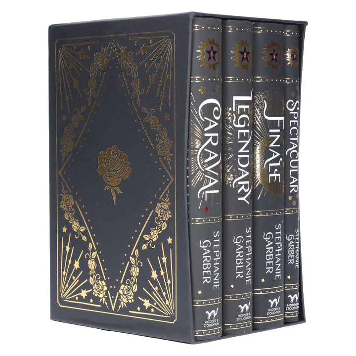 The Return To Caraval by Stephanie Garber Limited Edition With Red Sprayed Edges: Complete Collection 4 Books Box Set - Ages 14+ - Hardback