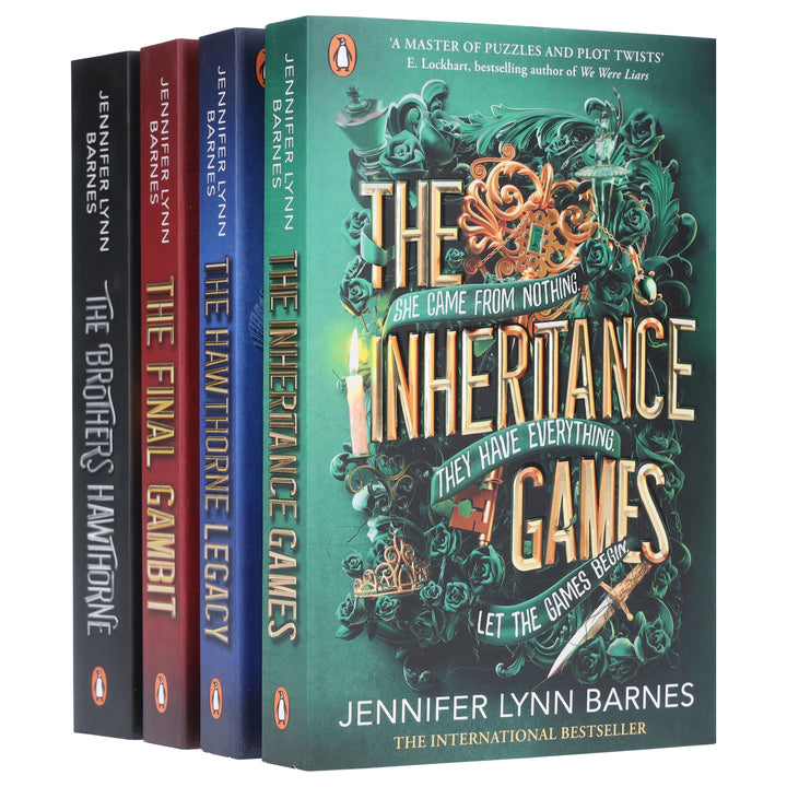 The Inheritance Games Series By Jennifer Lynn Barnes 4 Books Collection Set - Ages 12-17 - Paperback