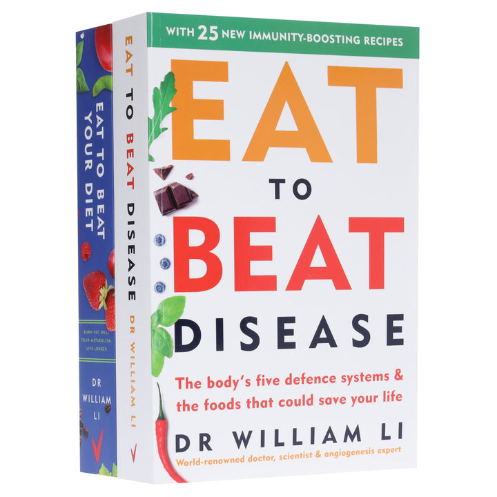 Dr William Li's Eat to Beat Disease & Eat to Beat Your Diet Collection 2 Books Set - Non Fiction - Paperback