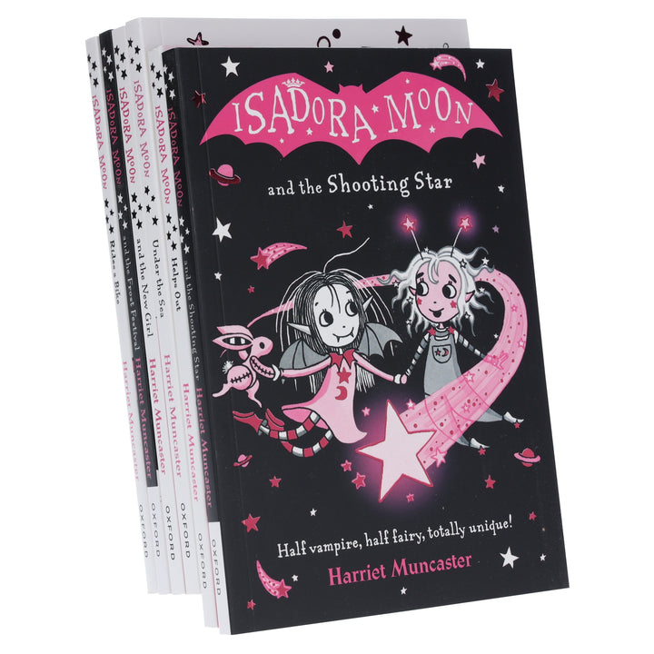 Isadora Moon Series By Harriet Muncaster: illustrated 6 Books Collection Set - Ages 5+ - Paperback