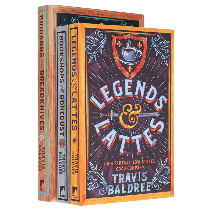Legends & Lattes Series by Travis Baldree 3 Books Collection Set - Fiction - Paperback/Hardback