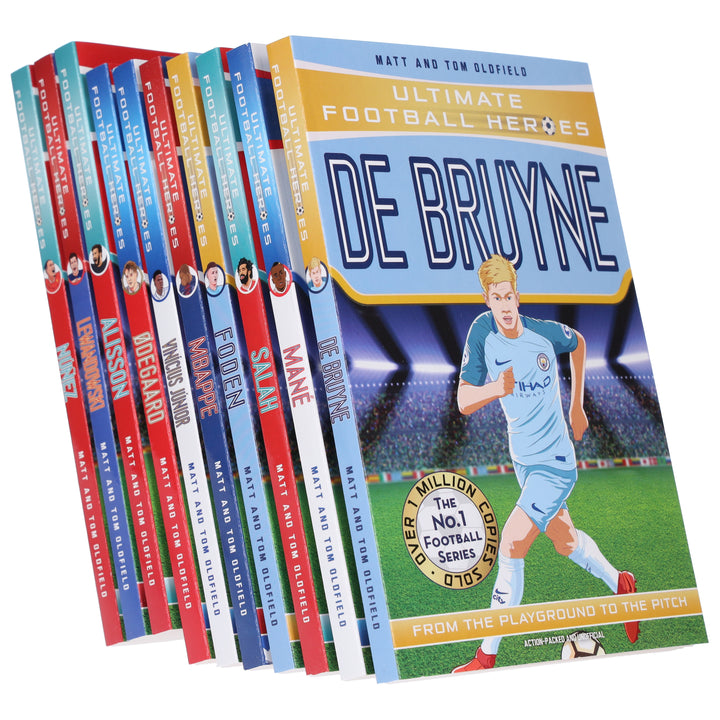 Ultimate Football Heroes Series 2 By Matt & Tom Oldfield: 10 Books Collection Set - Ages 7-12 - Paperback