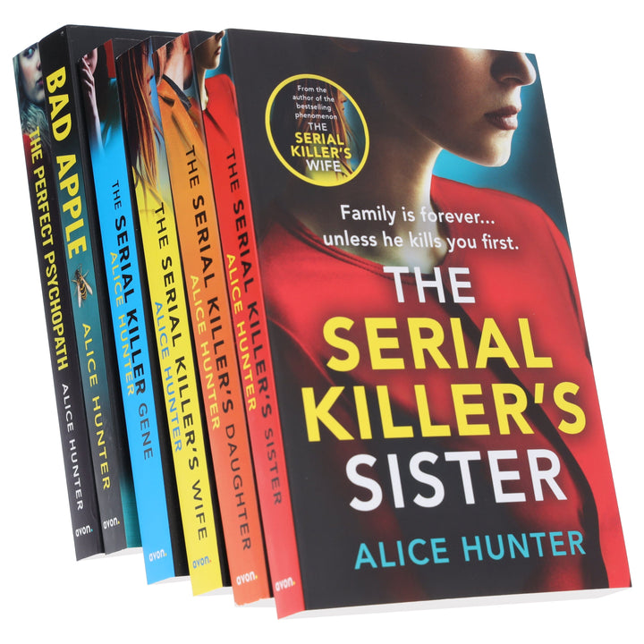 The Serial Killer Series By Alice Hunter 6 Books Collection Set - Fiction - Paperback