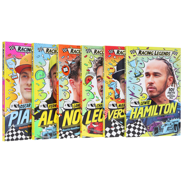 Racing Legends: 101 Facts about Formula One By Maurice Hamilton 6 Books Collection Set - Ages 7-9 - Paperback