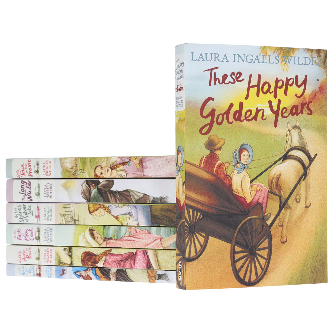 Little House on the Prairie by Laura Ingalls Wilder 7 Books Collection Set - Ages 8-12 - Paperback