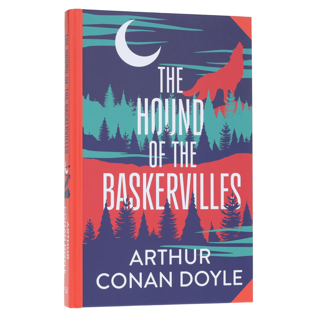 The Hound Of The Baskervilles by Arthur Conan Doyle - Fiction - Sprayed Edges Hardback