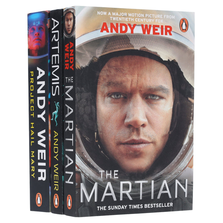 Project Hail Mary, The Martian & Artemis By Andy Weir 3 Books Collection Set - Fiction - Paperback