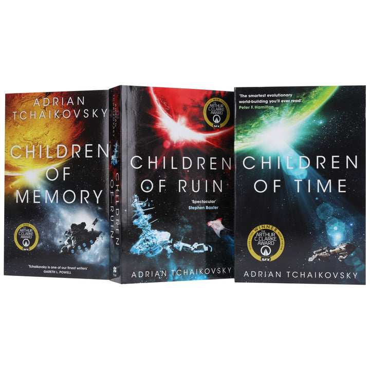 Children of Time Series By Adrian Tchaikovsky 3 Books Collection Set - Fiction - Paperback