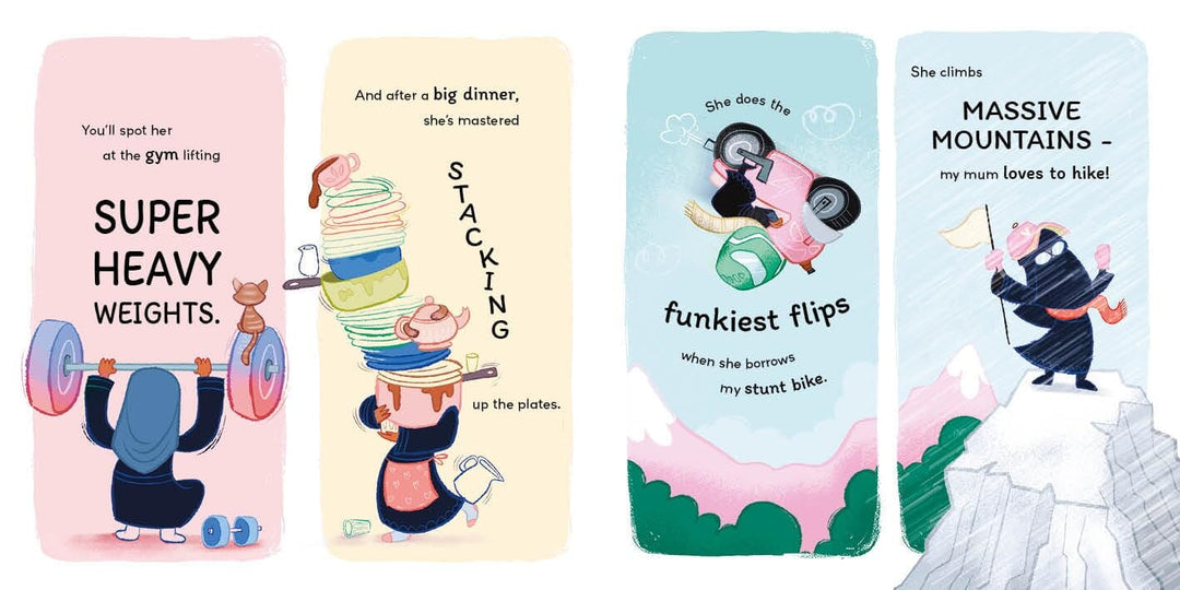 My Super Fun Niqabi Mum! - A joyful, inclusive story about the universal bond between parent and child by Red (Includes a Free Audiobook) - Ages 3-5 - Paperback