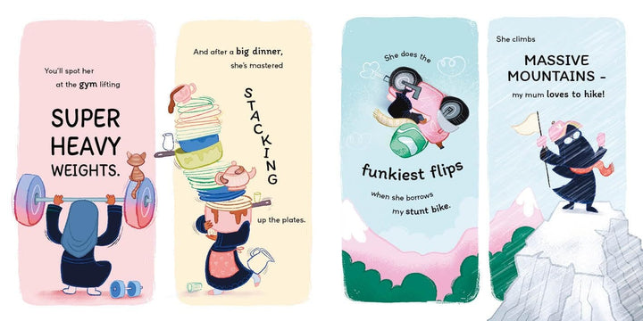 My Super Fun Niqabi Mum! - A joyful, inclusive story about the universal bond between parent and child by Red (Includes a Free Audiobook) - Ages 3-5 - Paperback