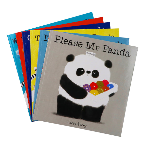 Mr. Panda Series By Steve Antony 6 Books Collection Set - Ages 3-5