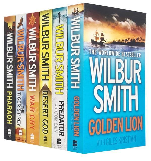 Wilbur Smith Collection 6 Books Set - Paperback - Age Young Adult Young Adult Harper Collins