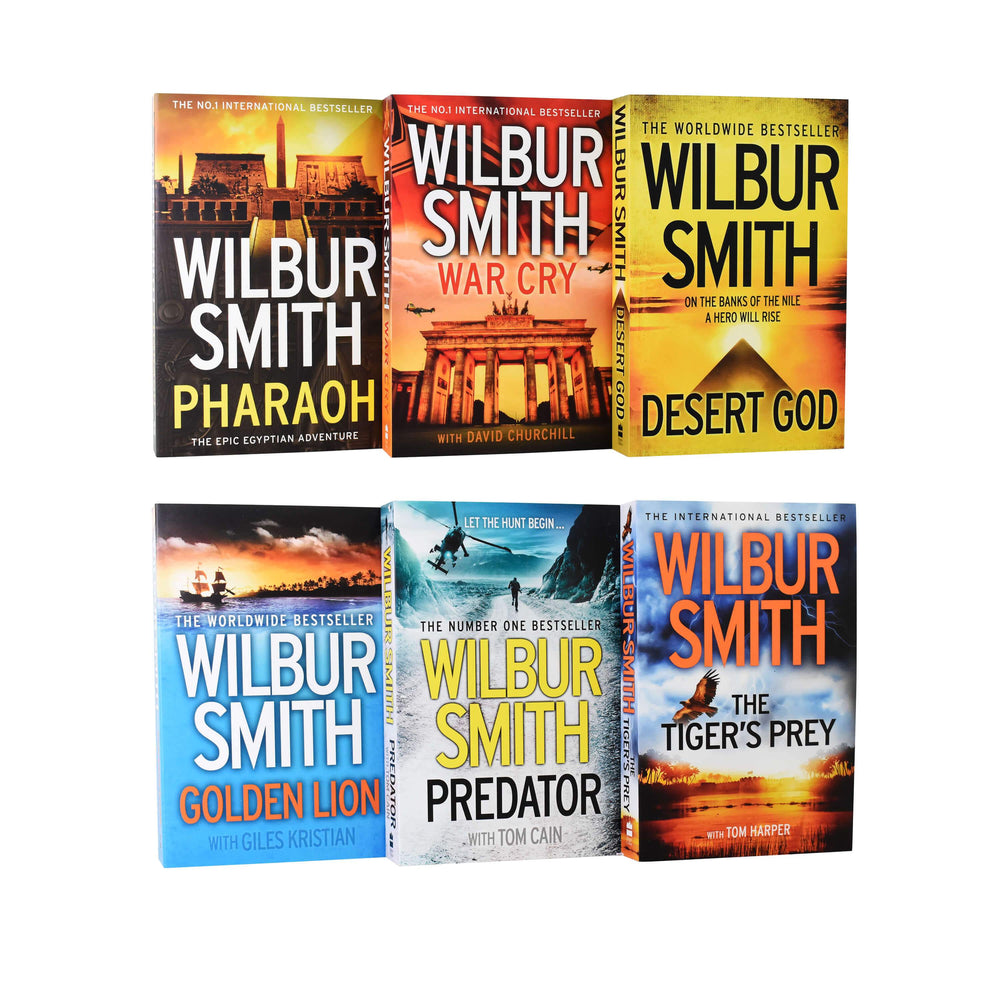 Wilbur Smith Collection 6 Books Set - Paperback - Age Young Adult Young Adult Harper Collins