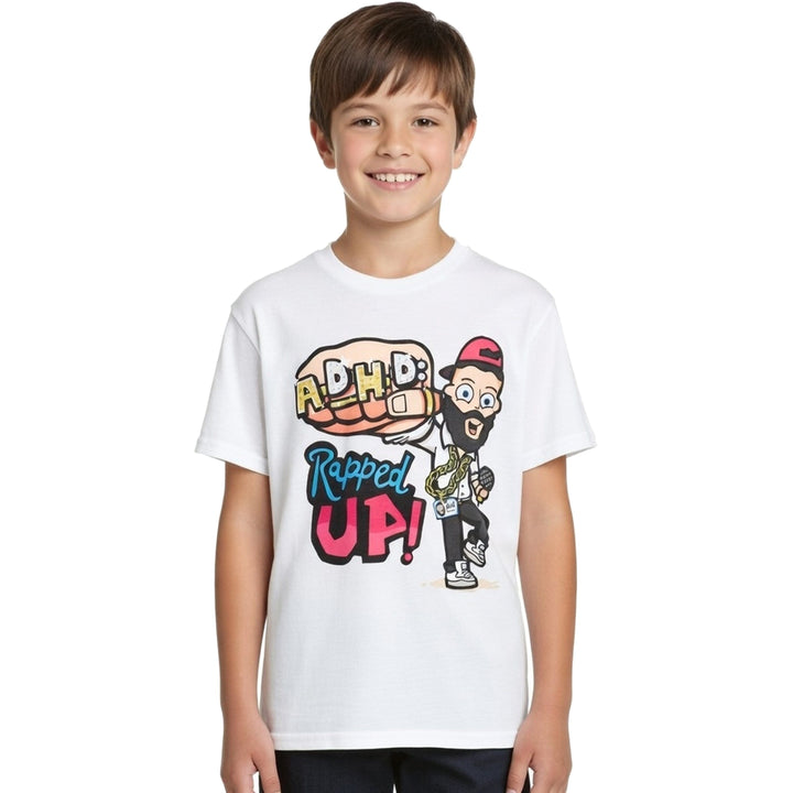 ADHD: Rapped Up! by Jamie Gilbert 'Mr G' Official Graphic Kids T-Shirt (Unisex)