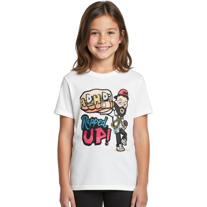 ADHD: Rapped Up! by Jamie Gilbert 'Mr G' Official Graphic Kids T-Shirt (Unisex)