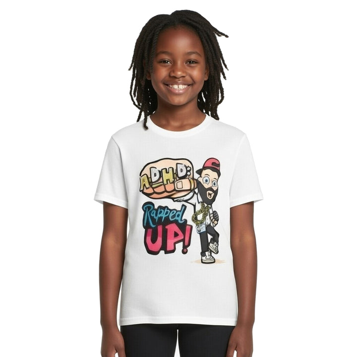 ADHD: Rapped Up! by Jamie Gilbert 'Mr G' Official Graphic Kids T-Shirt (Unisex)