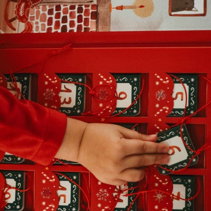 Advent Calendar by Alice Pasinetti 24 Little Books to Count down to Christmas - Ages 3+ - Hardback
