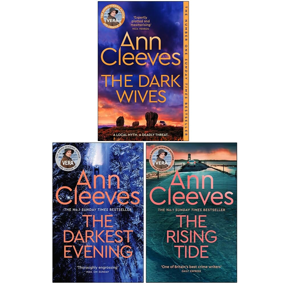 The Vera Stanhope Series (Book 9-11) by Ann Cleeves: 3 Books Collection Set - Fiction - Paperback