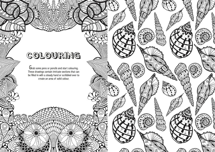 Art Therapy Colouring Series 4 Books Collection Set - Non Fiction - Paperback