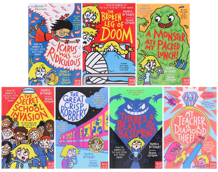 Baby Aliens Series (9-15) By Pamela Butchart Illustrated 7 Books Collection Set - Ages 7-9 - Paperback