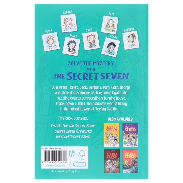 The Secret Seven Collection 4 (3 Books In 1) by Enid Blyton: Books 10-12 - Ages 6-8 - Paperback