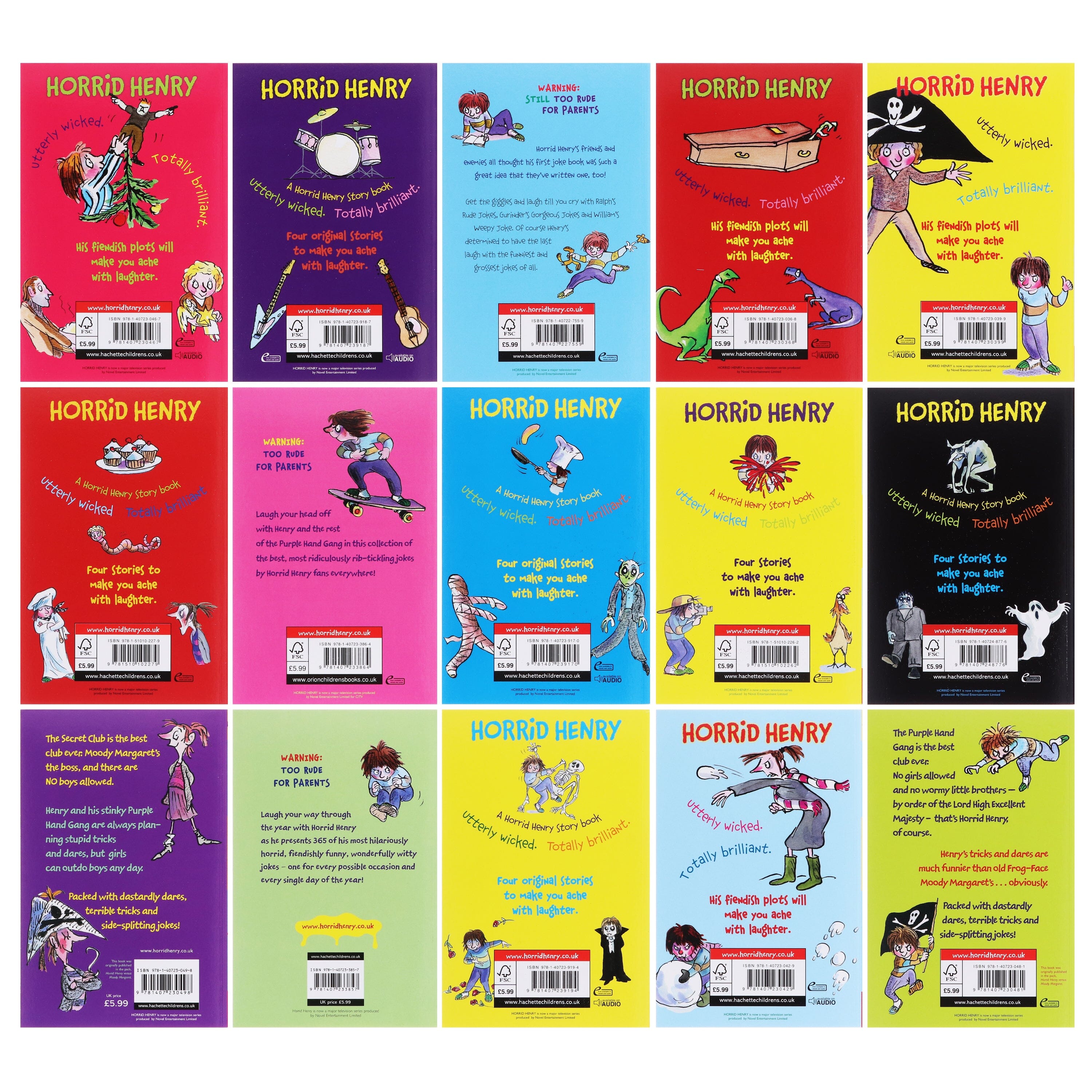 Horrid Henry by Francesca Simon: The Complete Story Collection 30