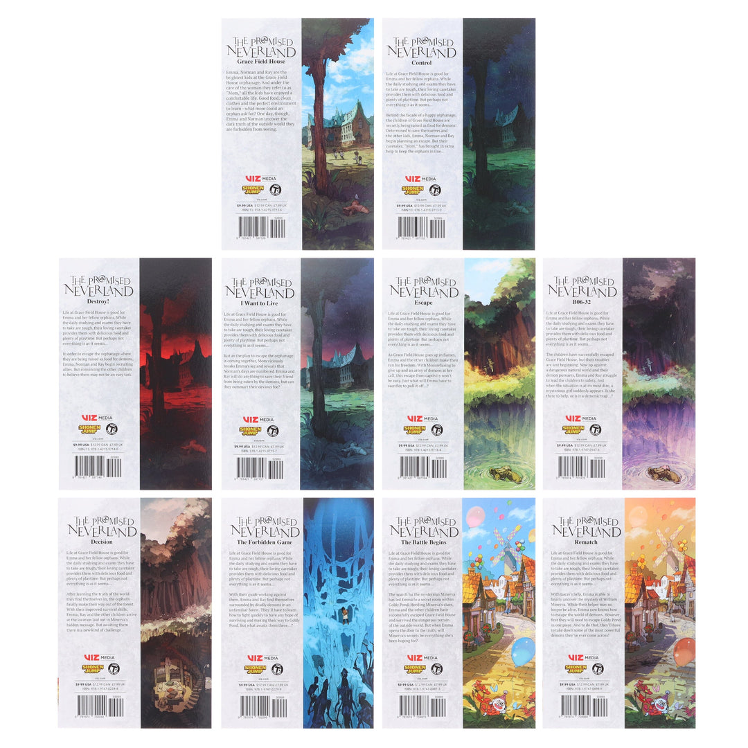 The Promised Neverland Complete Volumes 1-20 Box Set By Kaiu Shirai - Manga - Paperback