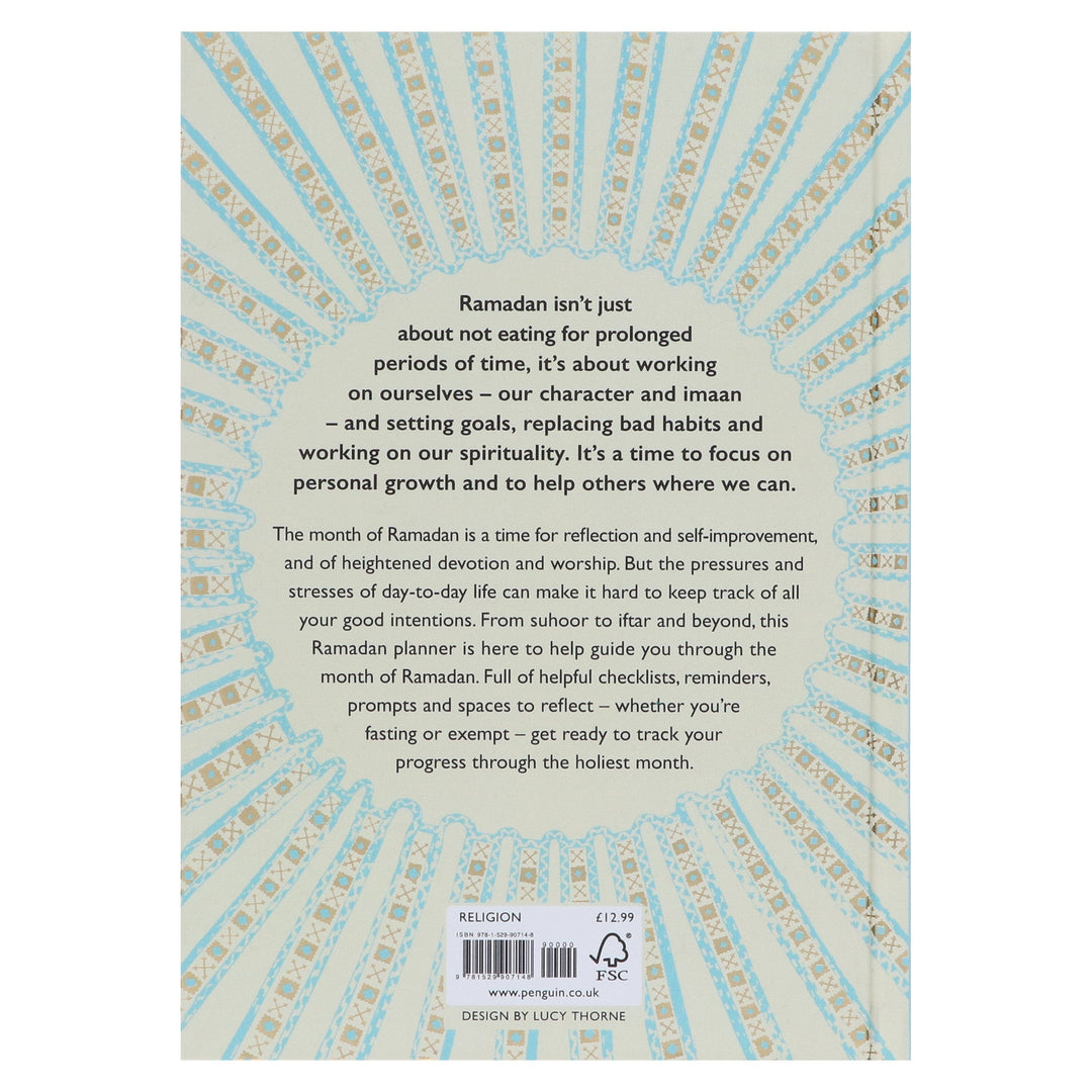 Ramadan Planner: A guide to Reflection and Growth during the holy month: By Dina Aziz - Non Fiction - Hardback