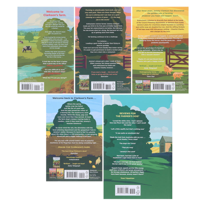 Diddly Squat Series By Jeremy Clarkson: 5 Books Collection Set - Fiction - Paperback