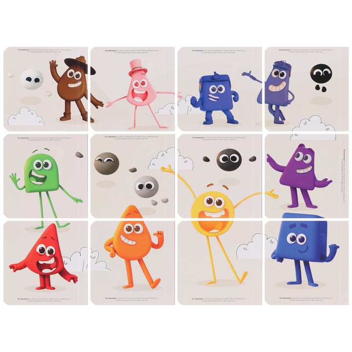 A Case of Colourblocks 12 Mini Books Collection Box Set - Ages 0-5 - Board book