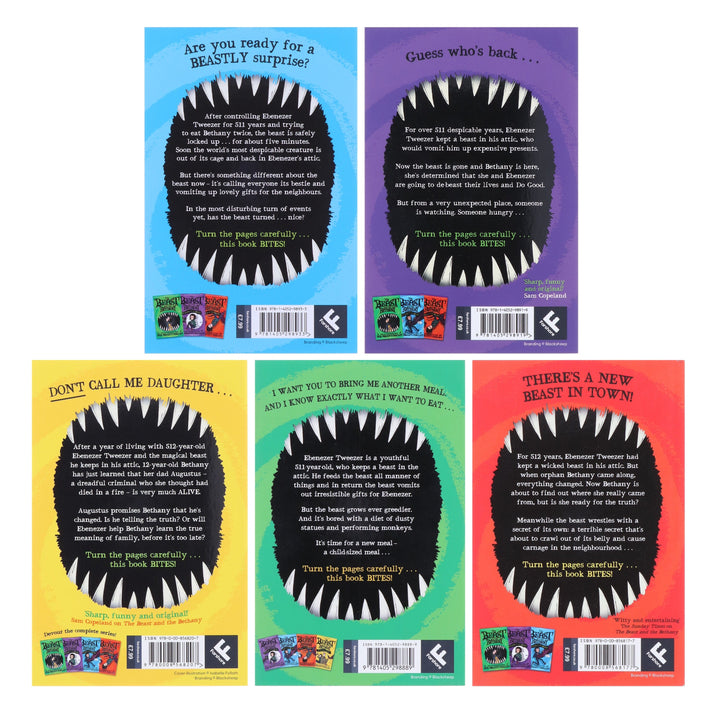 The Beast and the Bethany Series By Jack Meggitt-Phillips Illustrated 5 Books Collection Set - Ages 8+ - Paperback