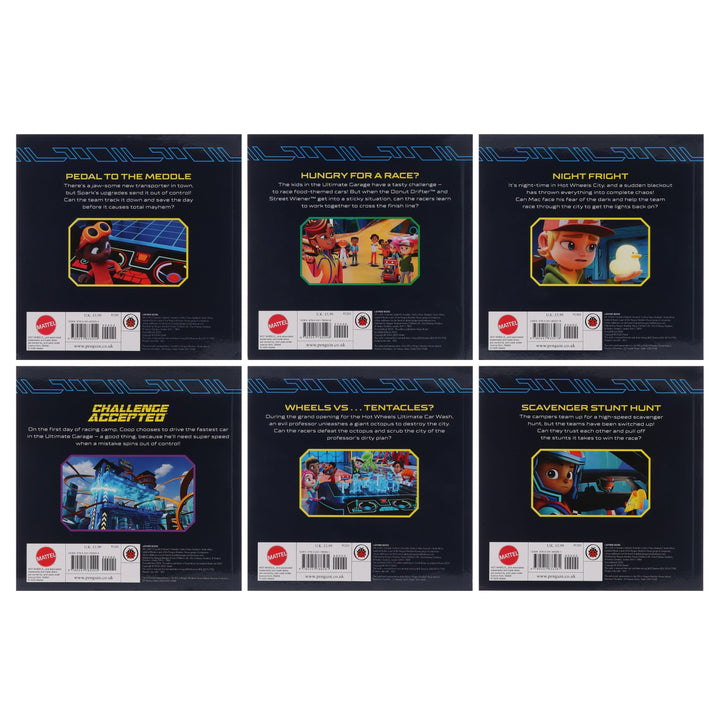 Hot Wheels: Let’s Race Collection 6 Picture Storybook Collection Set - Ages 3+ - Paperback
