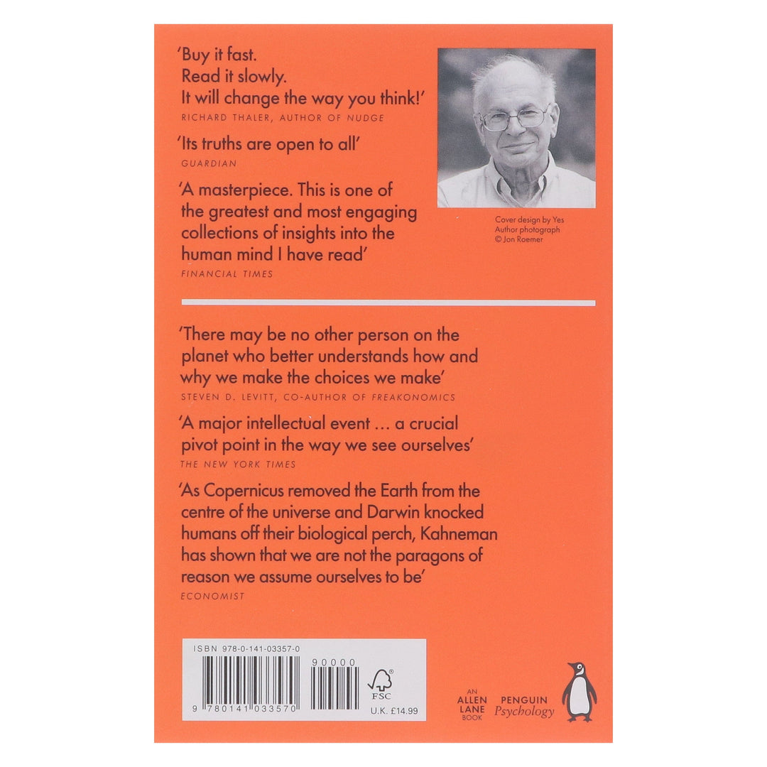 Thinking, Fast and Slow By Daniel Kahneman - Non Fiction - Paperback