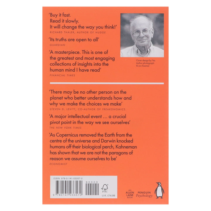 Thinking, Fast and Slow By Daniel Kahneman - Non Fiction - Paperback