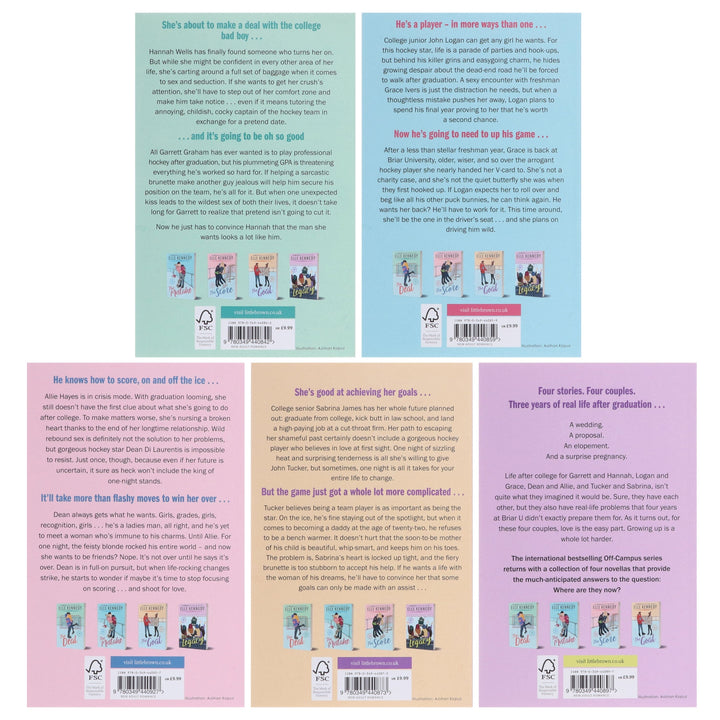 Off-Campus Series By Elle Kennedy 5 Books Collection Set - Fiction - Paperback