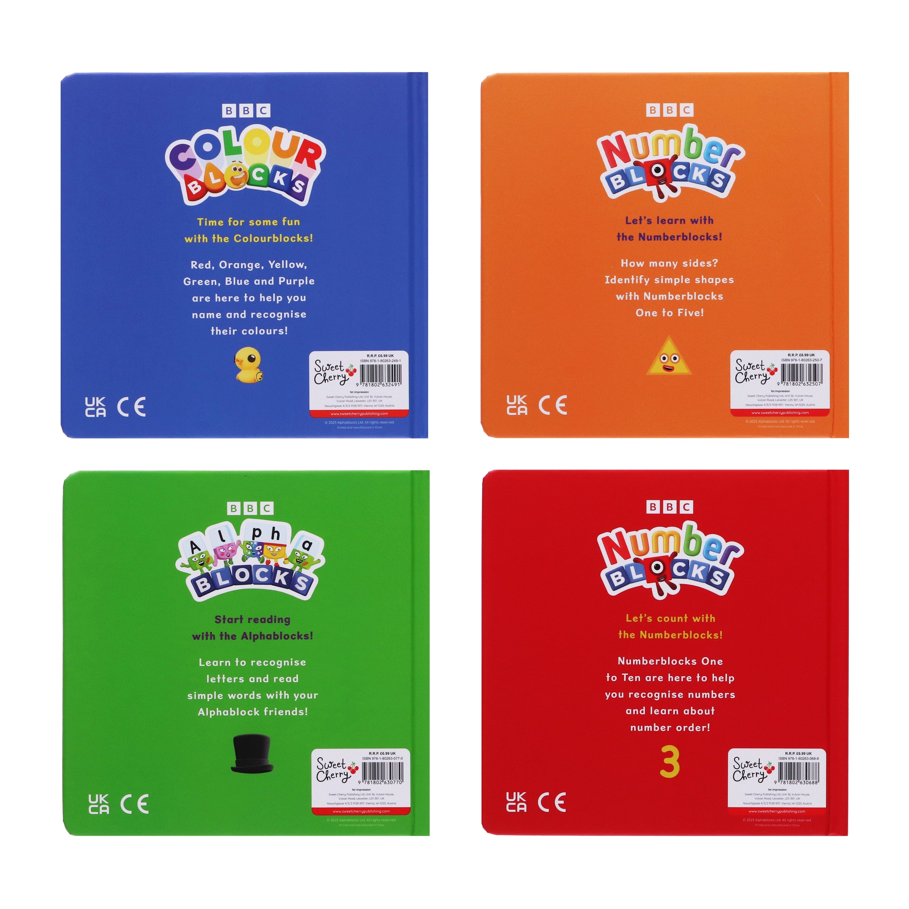 Numberblocks, Alphablocks and Colourblocks First Collection