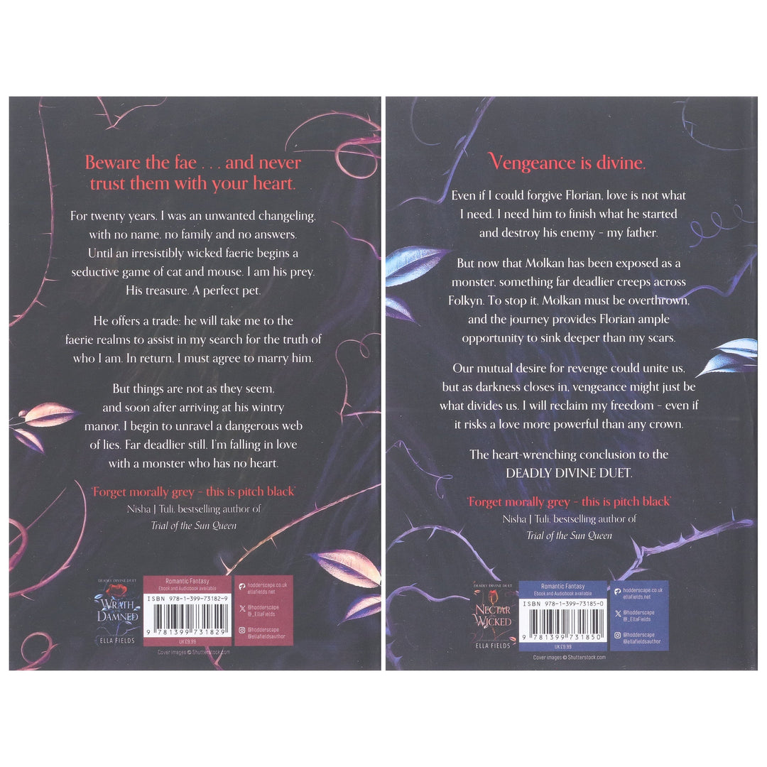 The Deadly Divine Series By Ella Fields: 2 Books Collection Set - Fiction - Paperback