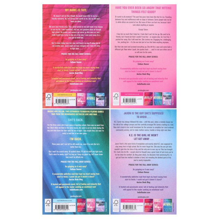 Fall Away Series By Penelope Douglas: 4 Books Collection Set - Fiction - Paperback