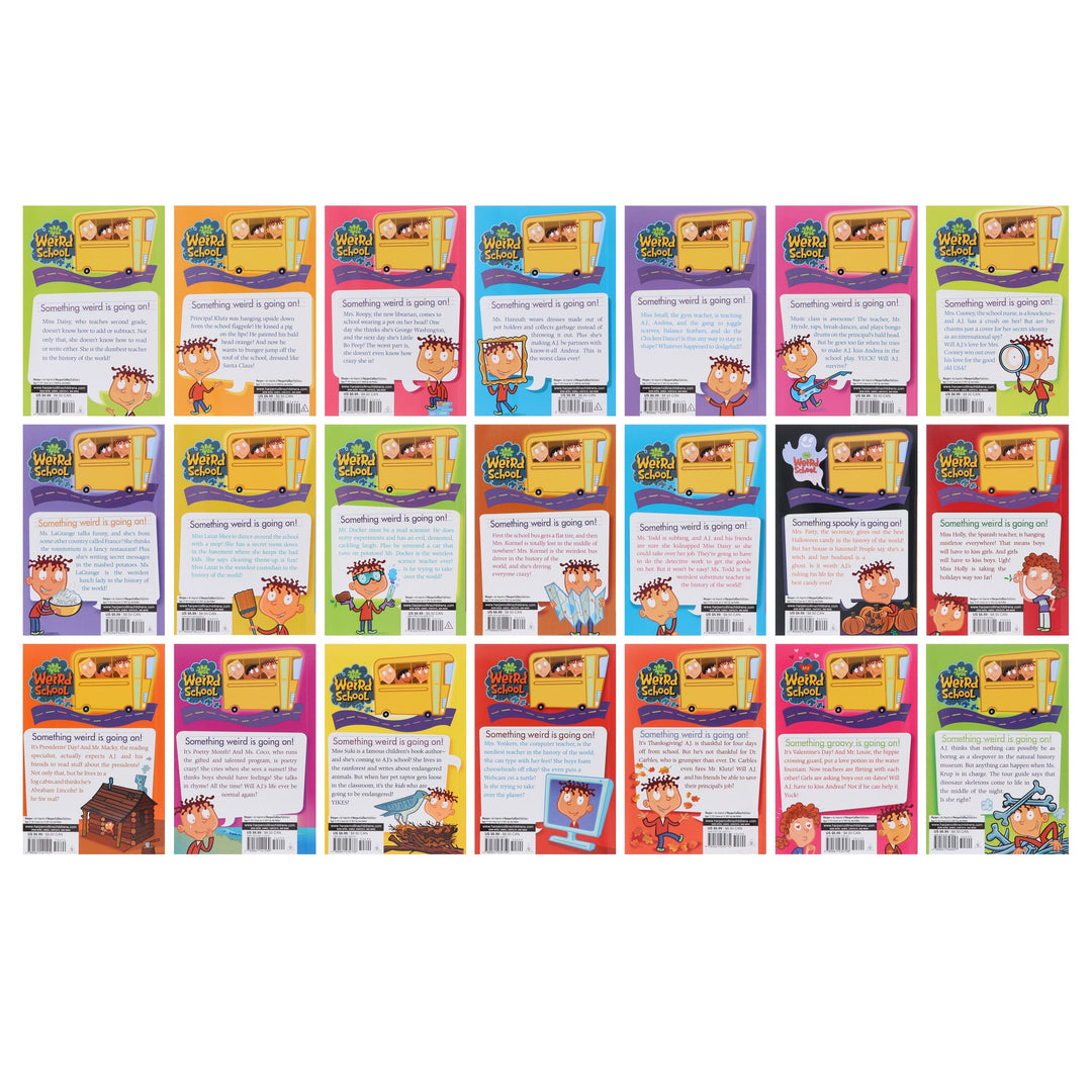 My Weird School 21 Books Box Set By Dan Gutman - Ages 6-10 - Paperback