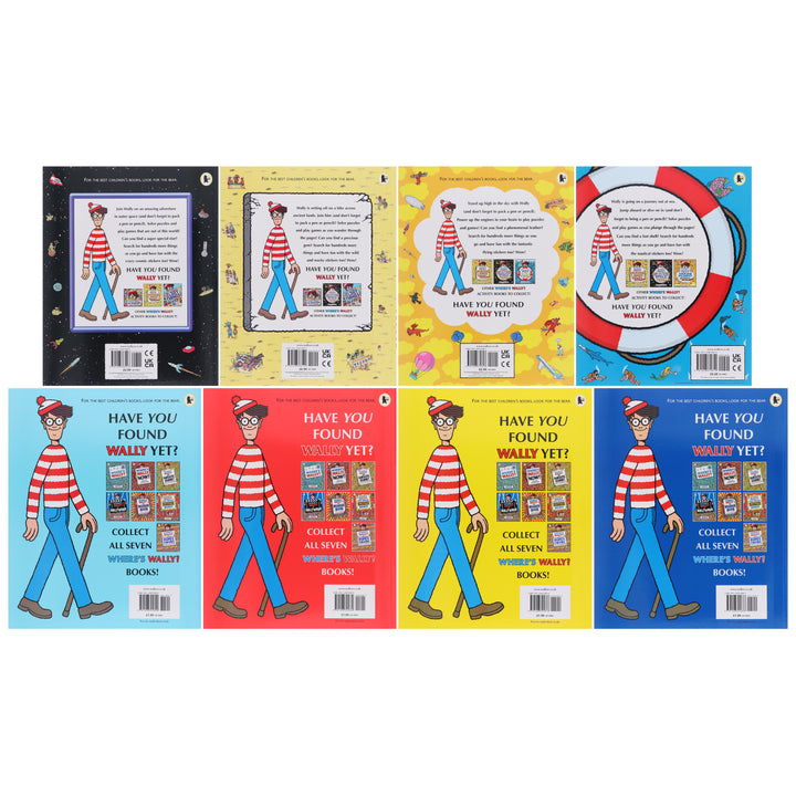 Where's Wally Amazing Adventures and Activities 8 Books Bag Collection By Martin Handford - Ages 5-7 - Paperback