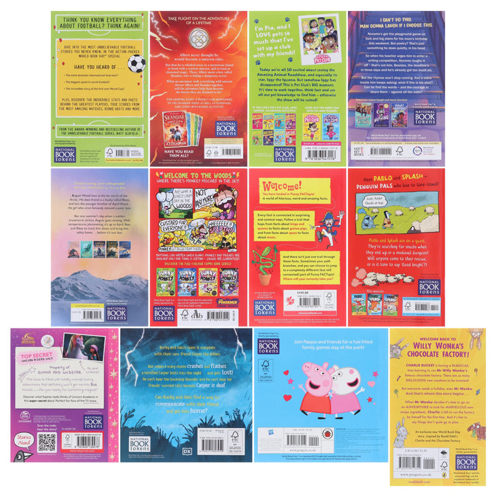 World Book Day 2026 Collection 12 Books Set - Ages 5+ - Paperback