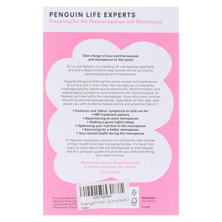 Preparing for the Perimenopause and Menopause by Dr Louise Newson - Non Fiction - Paperback