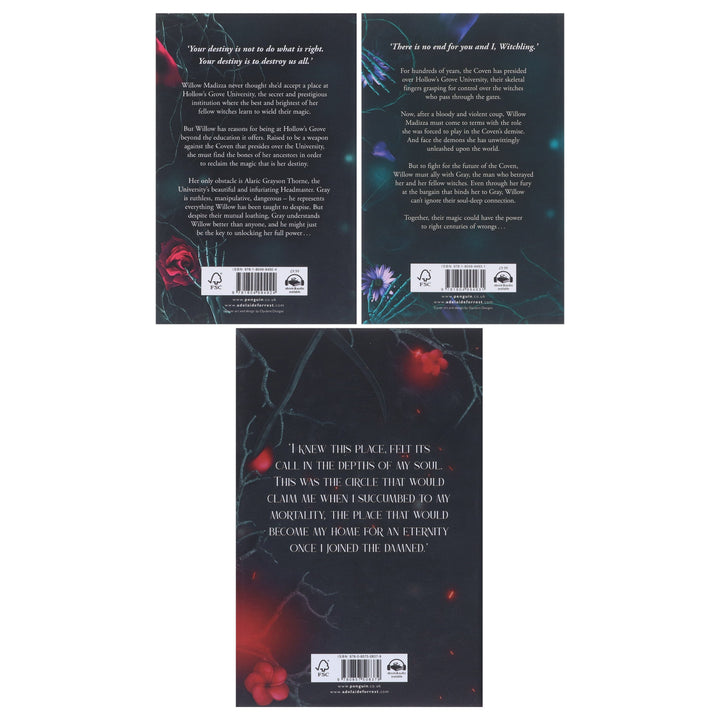 Coven of Bones Series by Harper L. Woods 3 Books Collection Set - Fiction - Paperback/Hardback