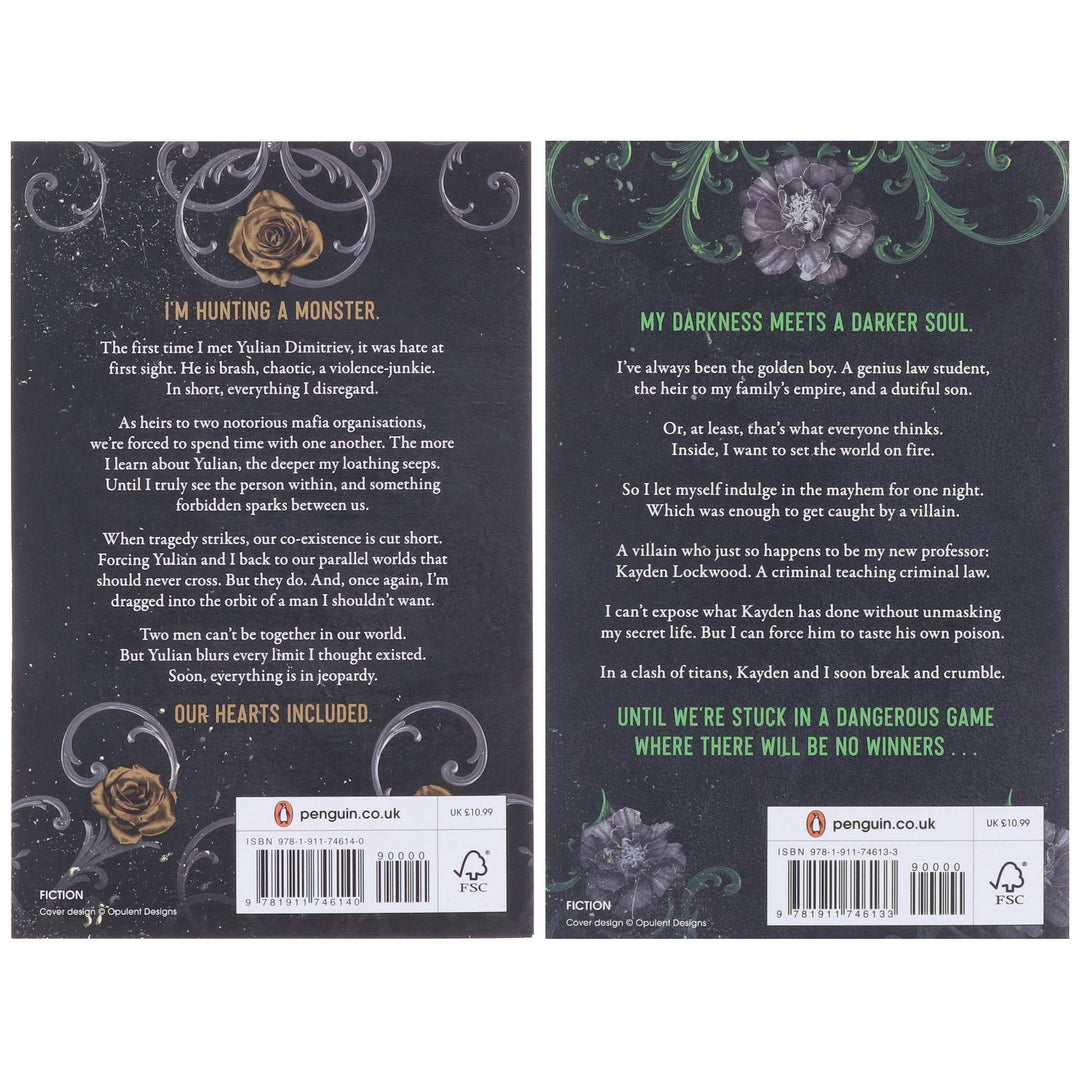 Villain Series by Rina Kent 2 Books Collection Set - Fiction - Paperback