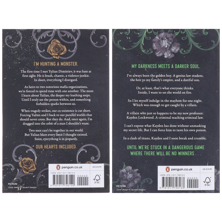 Villain Series by Rina Kent 2 Books Collection Set - Fiction - Paperback