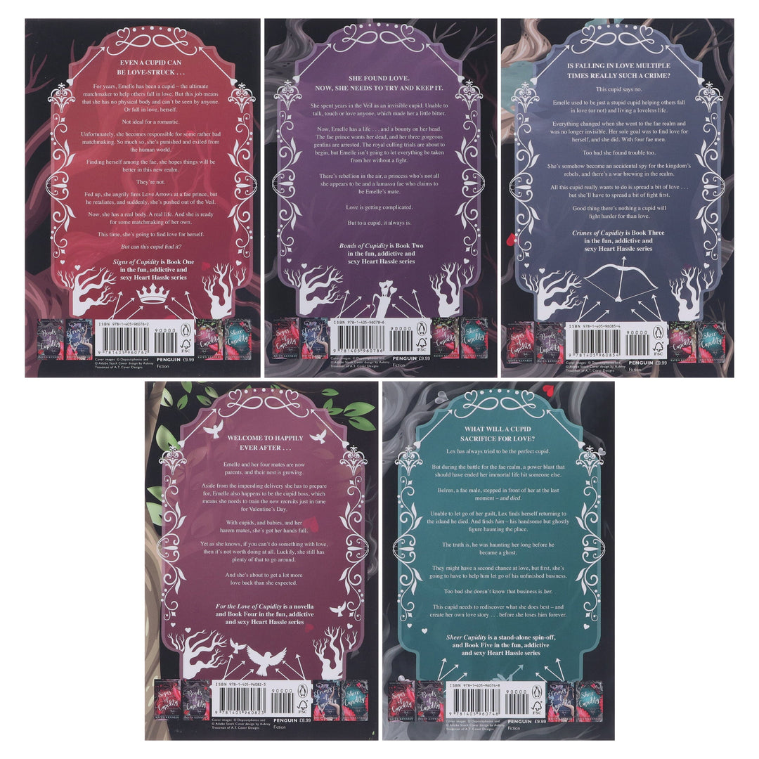 Heart Hassle Series by Raven Kennedy 5 Books Collection Set - Fiction - Paperback