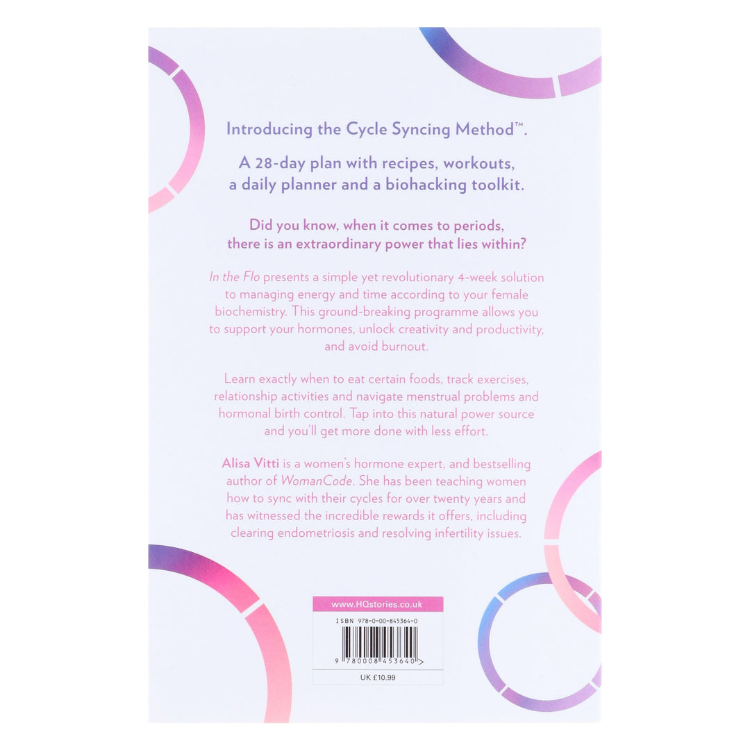 In the FLO: A 28-day plan working with your monthly cycle to do more and stress less by Alisa Vitti - Non Fiction - Paperback